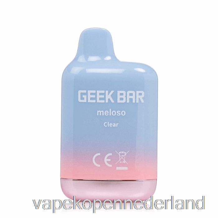 Vape Nederland Geek Bar Meloso Mini 1500 Wegwerp Helder